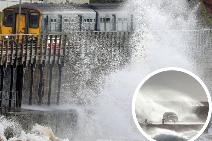 Storm Eunice: Travel warnings issued as rain and wind hit Lancashire
