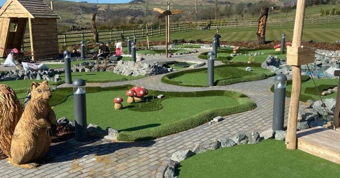 New woodland-themed adventure golf course opens in Lancashire
